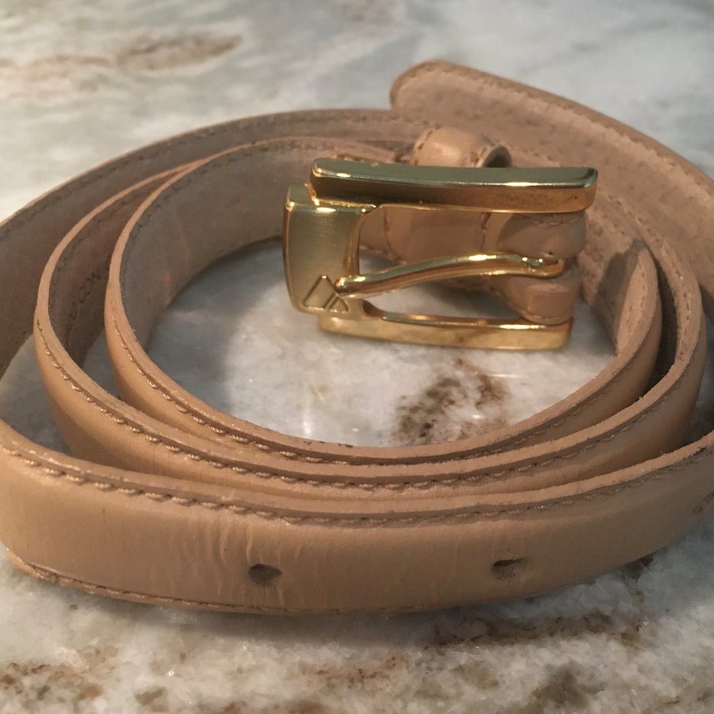 Anne Klein leather belt